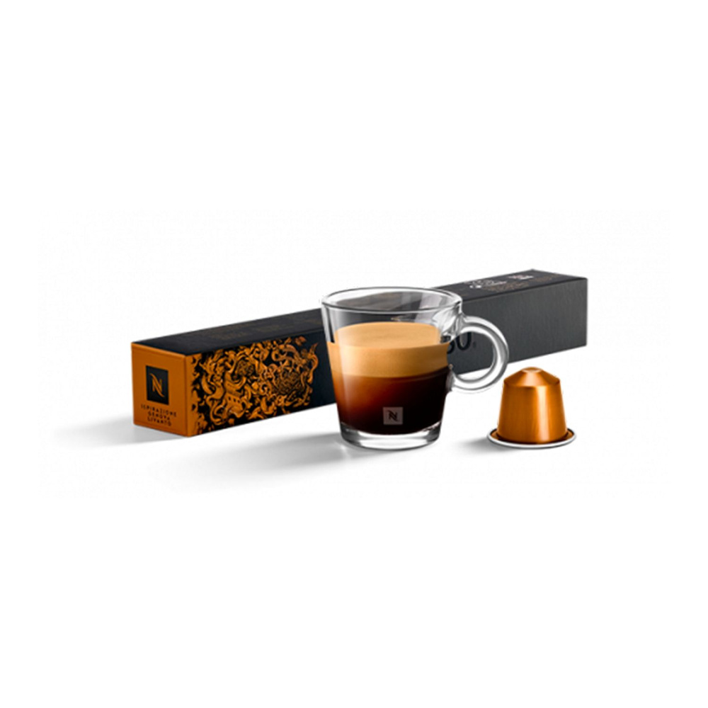 Кофе в капсулах Nespresso Genova Livanto - Карамельный с нотами фруктов - 5 уп. по 10 капсул  #1