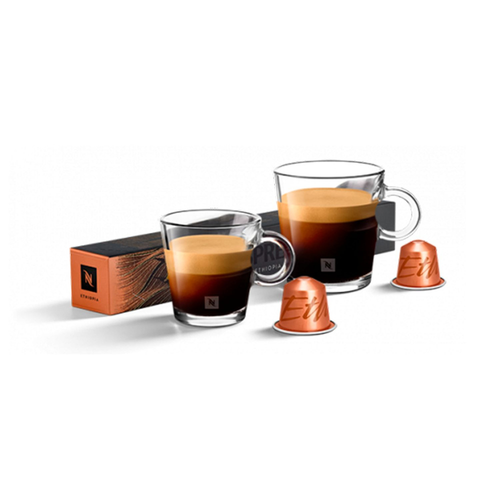 Кофе в капсулах Nespresso Ethiopia - Фруктовый с кислинкой - 10 шт #1