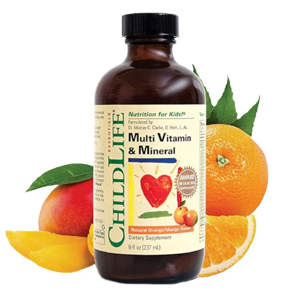 Мультивитамины и минералы для детей CHILDLIFE multi vitamin and mineral витамины а, с, е, d, вкус натурального #1