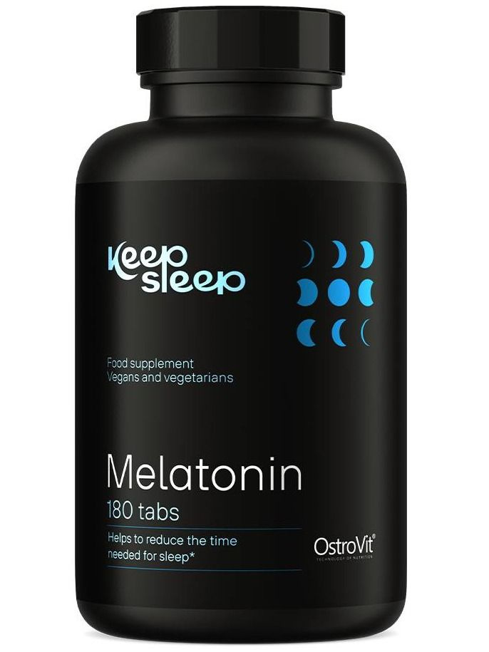 Для сна & Melatonin OstroVit Keep Sleep Melatonin 180 таблеток #1