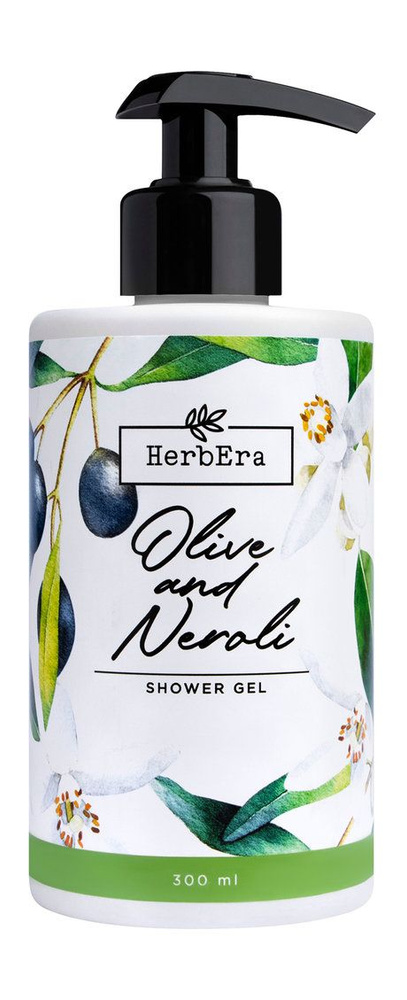 Гель для душа с ароматом оливы и нероли Olive and Neroli Shower Gel, 300 мл  #1
