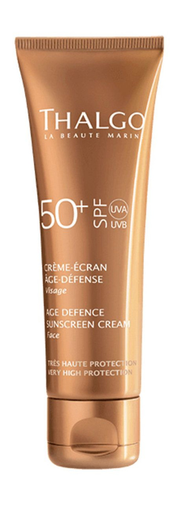 Антивозрастной солнцезащитный крем для лица Age Defense Sunscreen Face Cream SPF 50+, 50 мл  #1