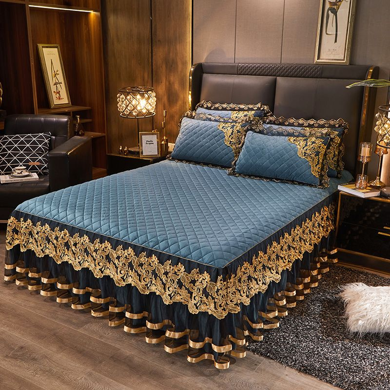 AiWinsure Покрывало с наволочками Velvet bedspreads, Бархат с размерами: 200 x 180 см  #1