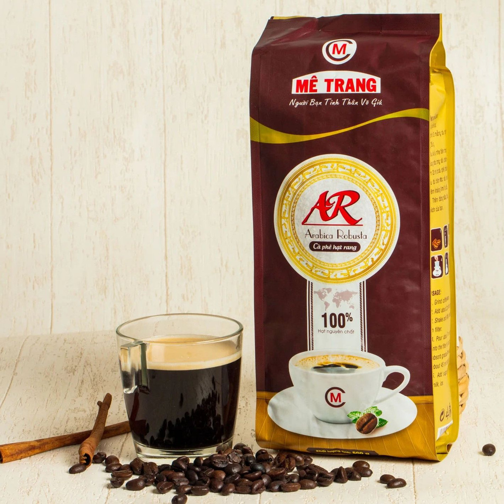 Кофе в зернах Me Trang Арабика/Робуста AR (Arabica/Robusta - AR), 500 г #1