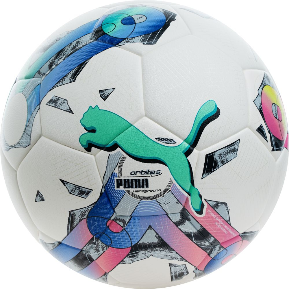 Мяч футбольный PUMA Orbita 5 TB Hardground, 08378201, размер 5 #1