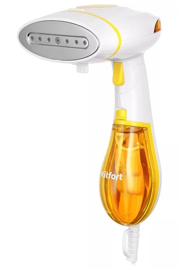 Ручной отпариватель Kitfort КТ-9191-1, бело-желтый #1