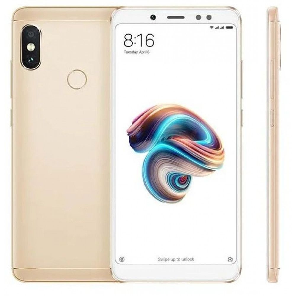 Redmi Смартфон note5 Global 4/64 ГБ, золотой #1