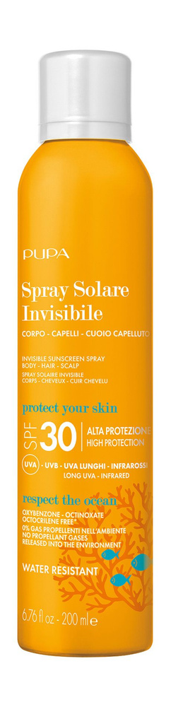 Солнцезащитный спрей для тела и волос Invisible Sunscreen Spray SPF 30, 200 мл  #1