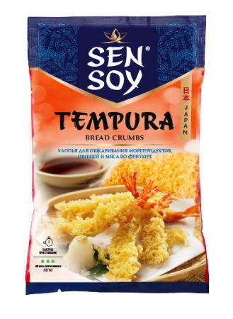Sen Soy Tempura Хлопья панировочные японские 1000г (100г х 10 шт) #1