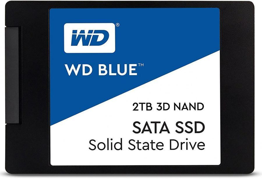 Western Digital 2 ТБ Внутренний SSD-диск Blue (WDS200T2B0A) (WDS200T2B0A) #1