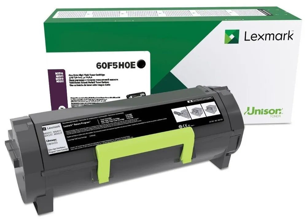 Картридж оригинальный Lexmark 605H (60F5H0E/60F5H00) для принтера Lexmark MX310dn; MX410de; MX510de  #1