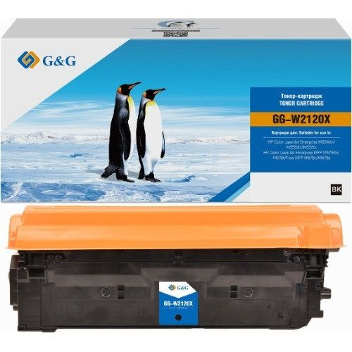 Картридж лазерный G&G 212X GG-W2120X черный (10000стр.) для HP Color LJ M554/M555/578 Enterprise  #1