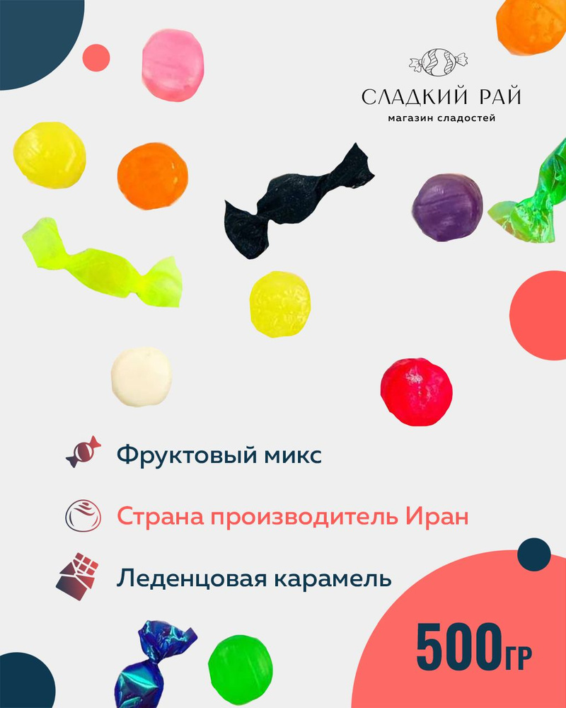 Карамель Иран мини Candy Premium mini 500 г #1