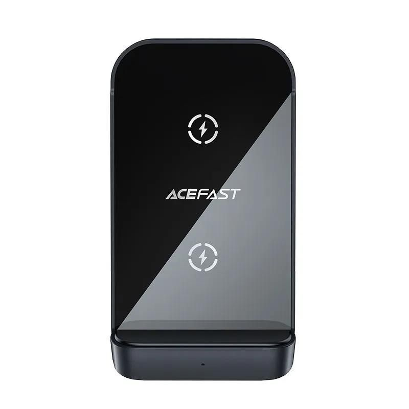 Беспроводное зарядное устройство ACEFAST E14 desktop wireless charger. Цвет: серый космос  #1