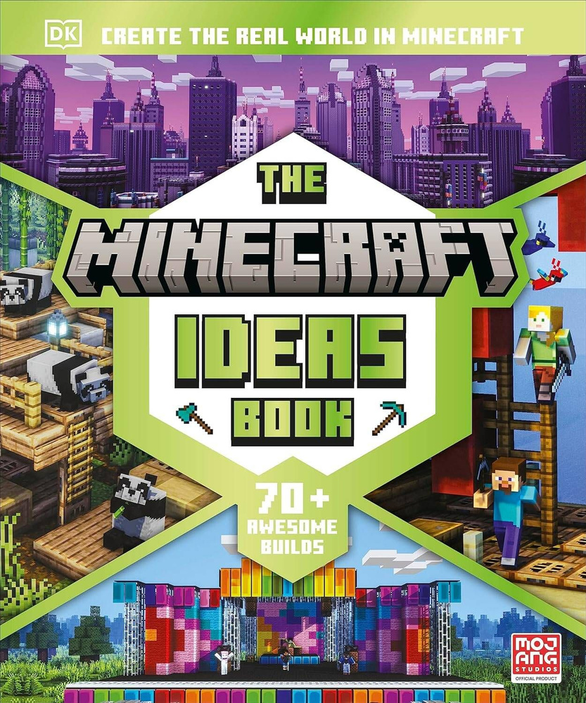 The Minecraft Ideas Book Книга идей Майнкрафт / Книги на английском языке -  купить с доставкой по выгодным ценам в интернет-магазине OZON (1521730427)