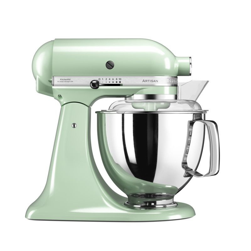 Настольный миксер KitchenAid 5KSM175PSEPT, 10 скоростей, 4 насадки, фисташковый  #1