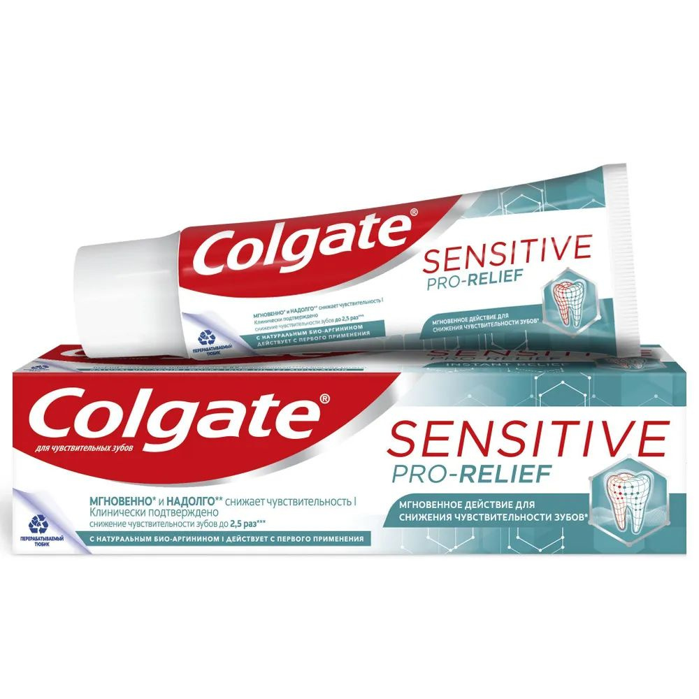 Colgate Зубная паста Sensitive Pro-Relief, отбеливающая для чувствительных зубов, 75 мл  #1