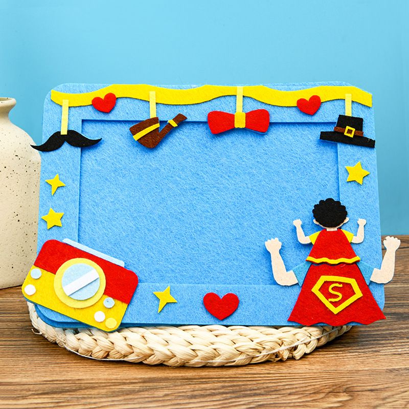 Флизелиновая фоторамка на День отца для детей, материал для ...