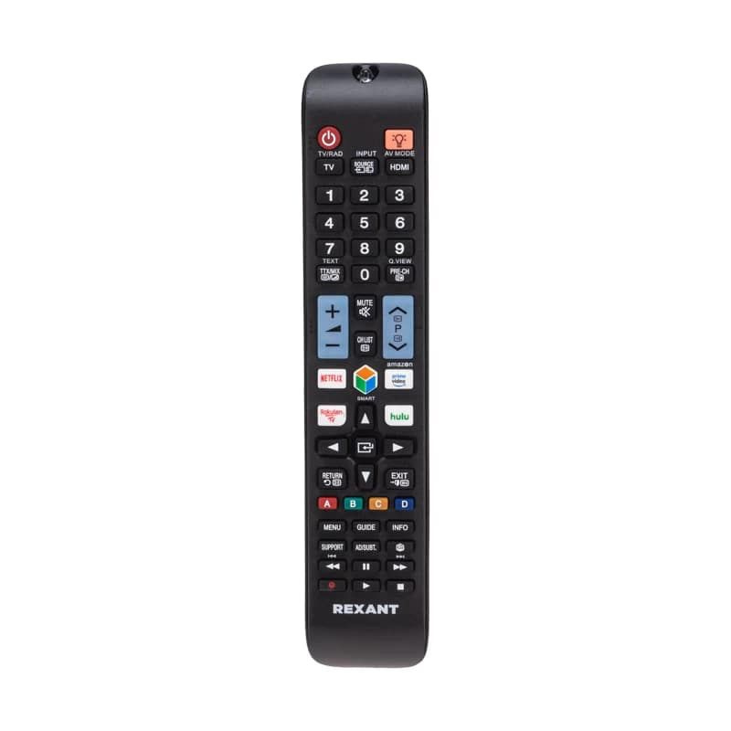 Пульт универсальный REXANT для телевизора Samsung с функцией SMART TV черный  #1