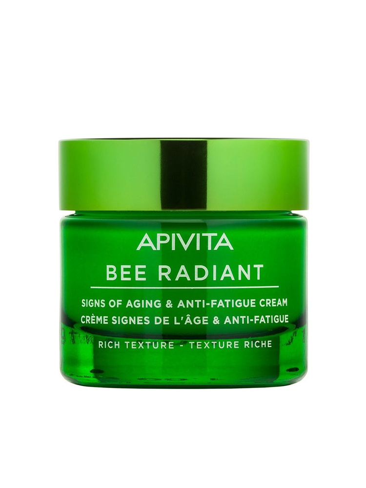 Apivita Крем против признаков старения и усталости кожи с насыщенной текстурой Апивита Bee Radiant Sings #1