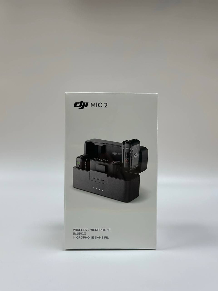 DJI Микрофон Mic 2 ( 2 TX + 1 RX + Charging Case), темно-серый #1