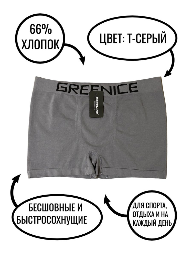 Трусы боксеры GREENICE UNDERWEAR #1