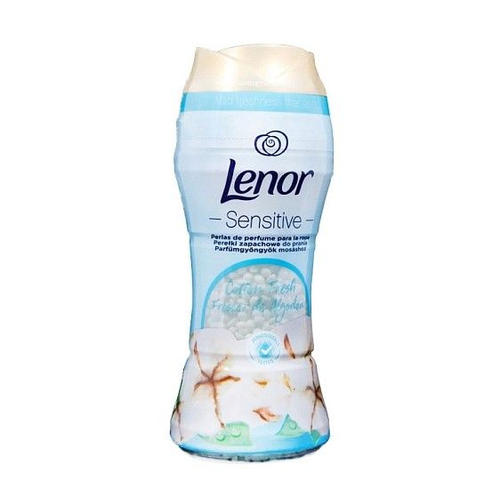 Кондиционер парфюм для белья в гранулах Lenor "Sensitive" концентрированный для стирки одежды и постельного #1