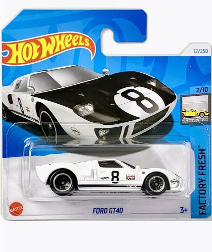 Машинка Hot Wheels Ford GT40 / FACTORY FRESH / Хот Вилс #1