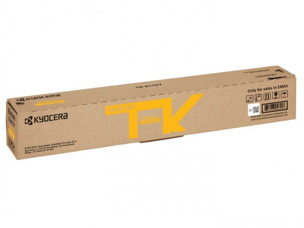 Картридж Kyocera TK-8115Y (1T02P3ANL0) для принтеров Kyocera Ecosys M8124cidn/ M8130cidn, yellow, 6000 #1