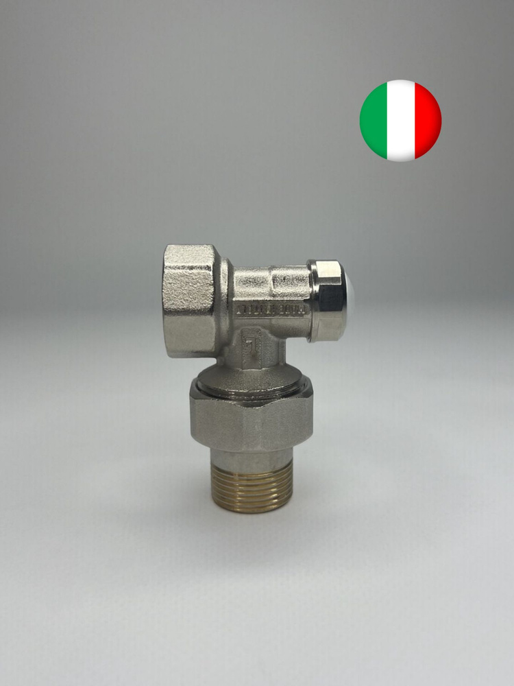 Запорный радиаторный клапан угловой F.I.V. 3/4" Италия 6002R005  #1
