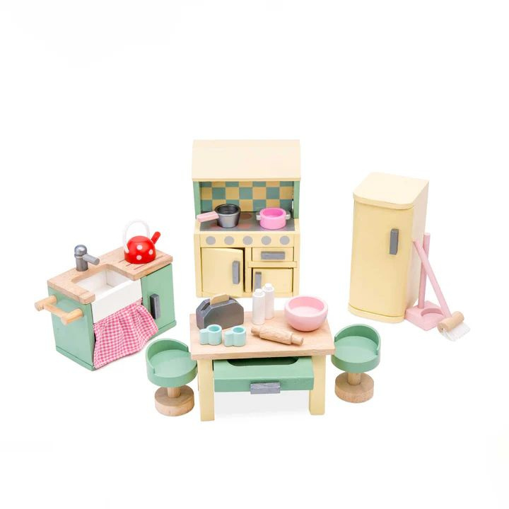 Деревянная кухонная мебель для домика Долли Le Toy Van Wooden Dolls house Kitchen Furniture (Classic) #1
