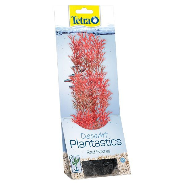 Растение для аквариума Red Foxtail 2 (M) 23 см. с утяжелителем #1