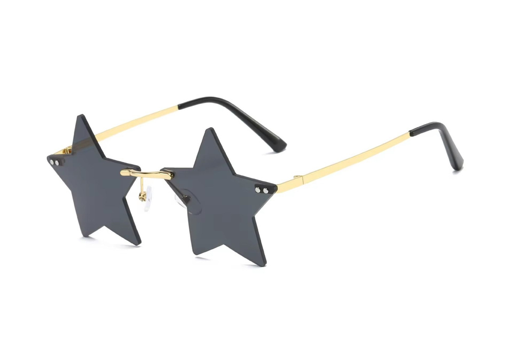 Солнцезащитные очки в форме пятиконечной звезды #1