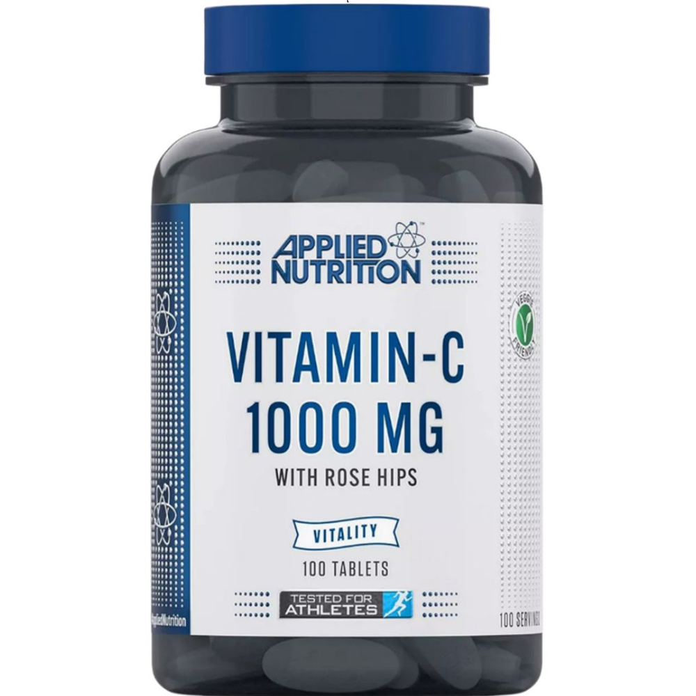 Витамин С Applied Nutrition Vitamine C 1000 мг c экстрактом шиповника, 100 таблеток  #1