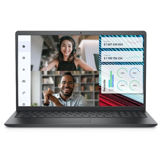 Dell Vostro 3520 Ноутбук 15.6", Intel Core i3-1215U, RAM 8 ГБ, SSD 512 ГБ, Intel UHD Graphics, Ubuntu, #1