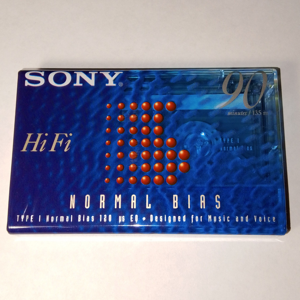 Sony Аудиокассета HIFI 90 1996, 90 мин #1