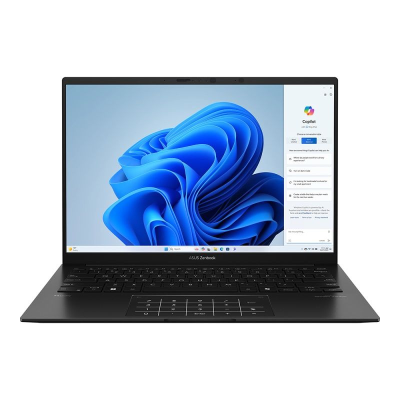 ASUS Zenbook 14 OLED UM3406HA-QD015W Ноутбук 14", AMD Ryzen 7 8840HS, RAM 16 ГБ, SSD 1024 ГБ, AMD Radeon #1