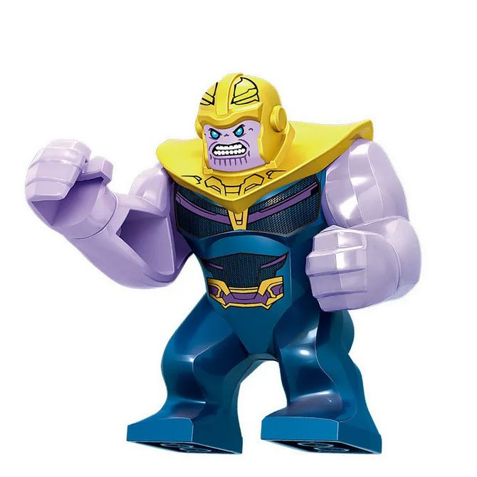 Минифигурка Танос / Thanos совместима с конструкторами лего (8см, пакет) A16-2  #1