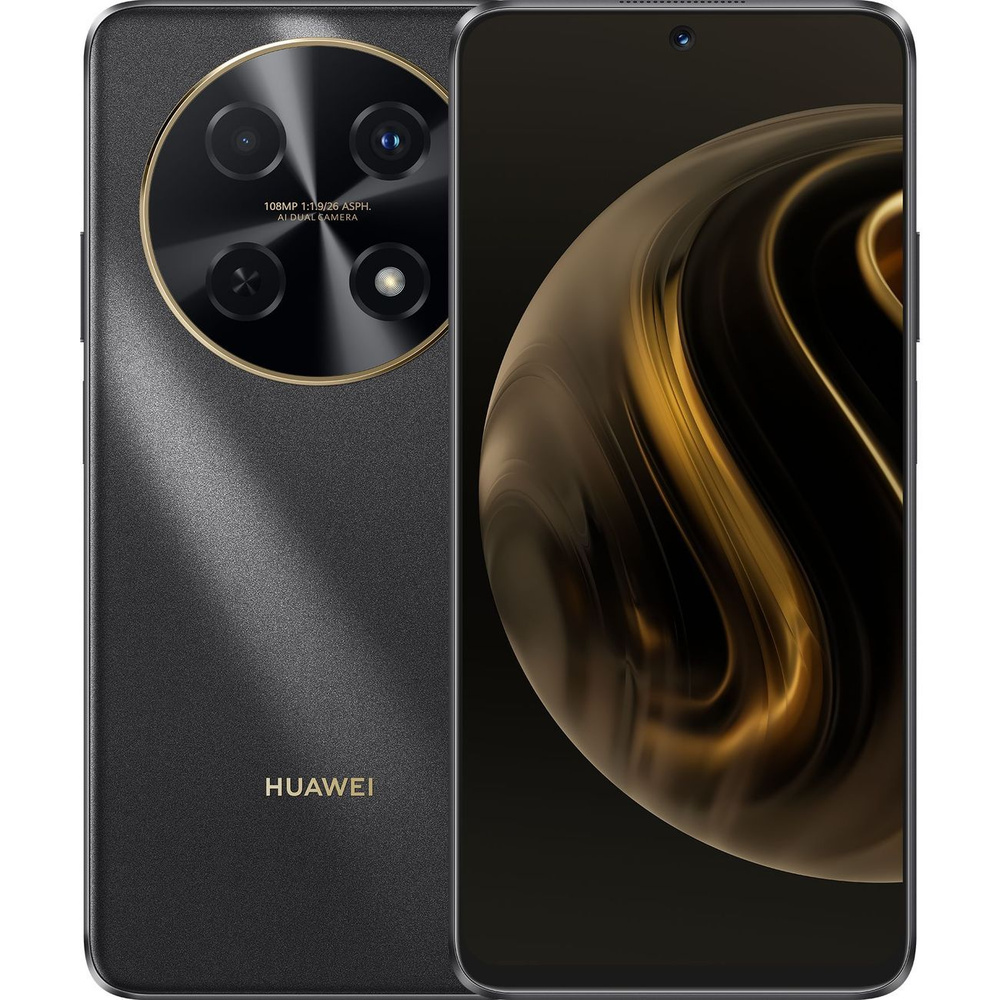 HUAWEI Смартфон nova 12i 8/256GB Black 8/256 ГБ, черный #1