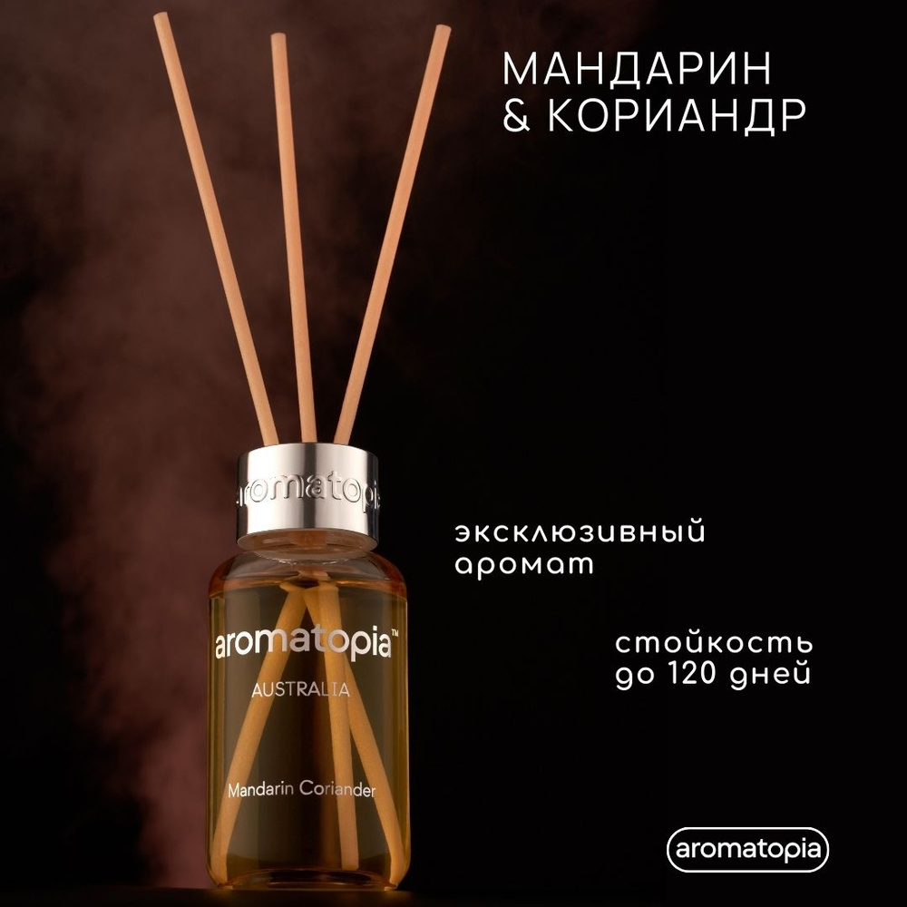 Диффузор для дома с палочками парфюмированный 50 мл MandarinCoriander  #1