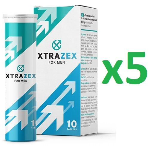 Xtrazex растворимый напиток для мужчин. Набор 5 упаковок #1