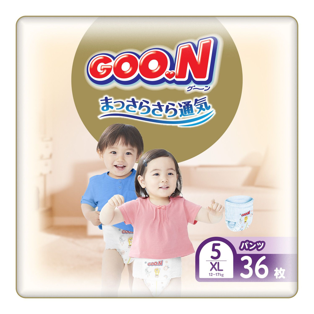 GOO.N 5 Premium soft Подгузники-Трусики Размер 5 / 36 шт #1