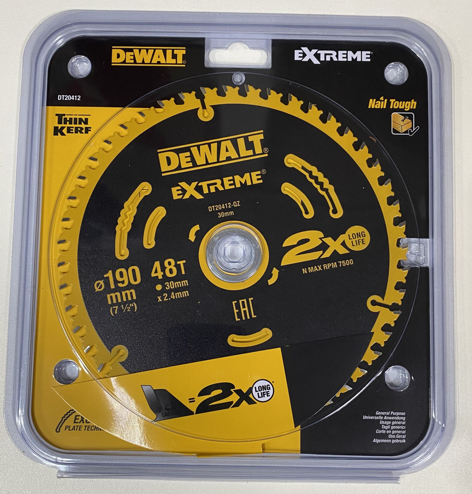 DeWalt Диск пильный 190 x 2.4; 48  зуб. #1