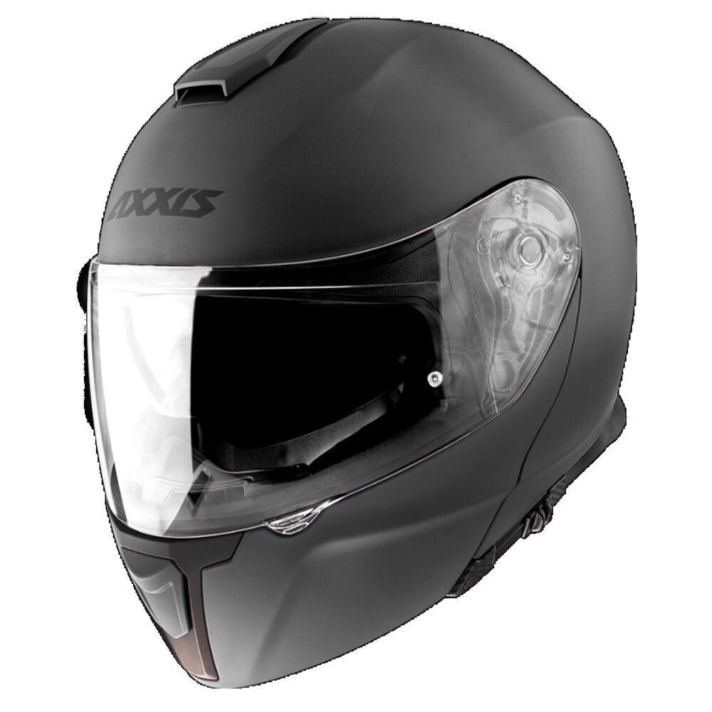 AXXIS Fu403SV Gecko SV Solid open face helmet matt grey (размер: xs) #1
