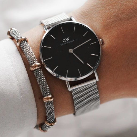 Daniel Wellington Часы наручные Наручные Daniel Wellington Classic Petite Sterling  #1