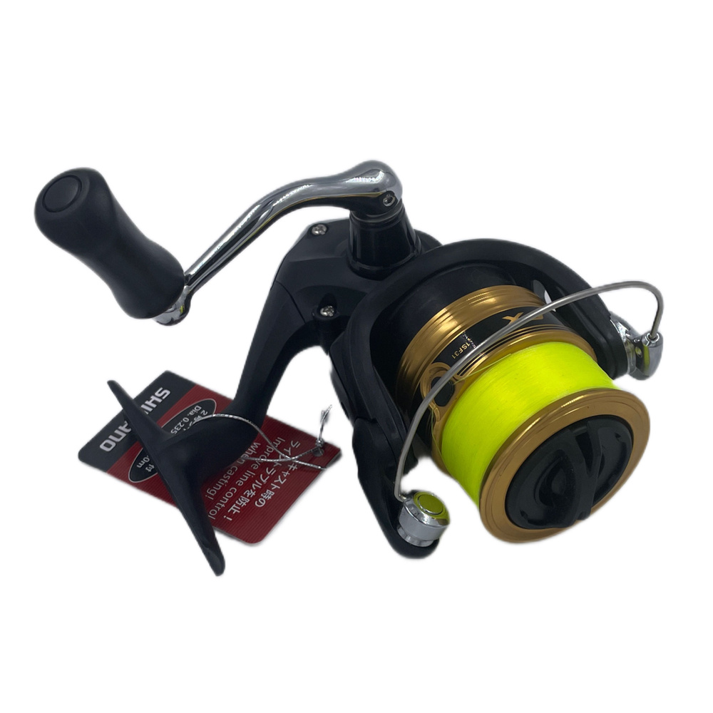 Катушка Shimano 19 FX 2000 FC без коробки с леской 0.235mm #1