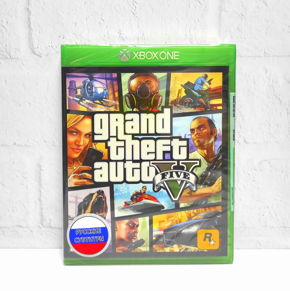 Игра Grand Theft Auto V GTA 5 Русские субтитры Видеоигра на диске Xbox One / Series (Xbox One, Xbox Series, #1