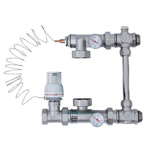 Насосно-смесительный узел для теплого пола, без насоса JH1032 Tim  #1