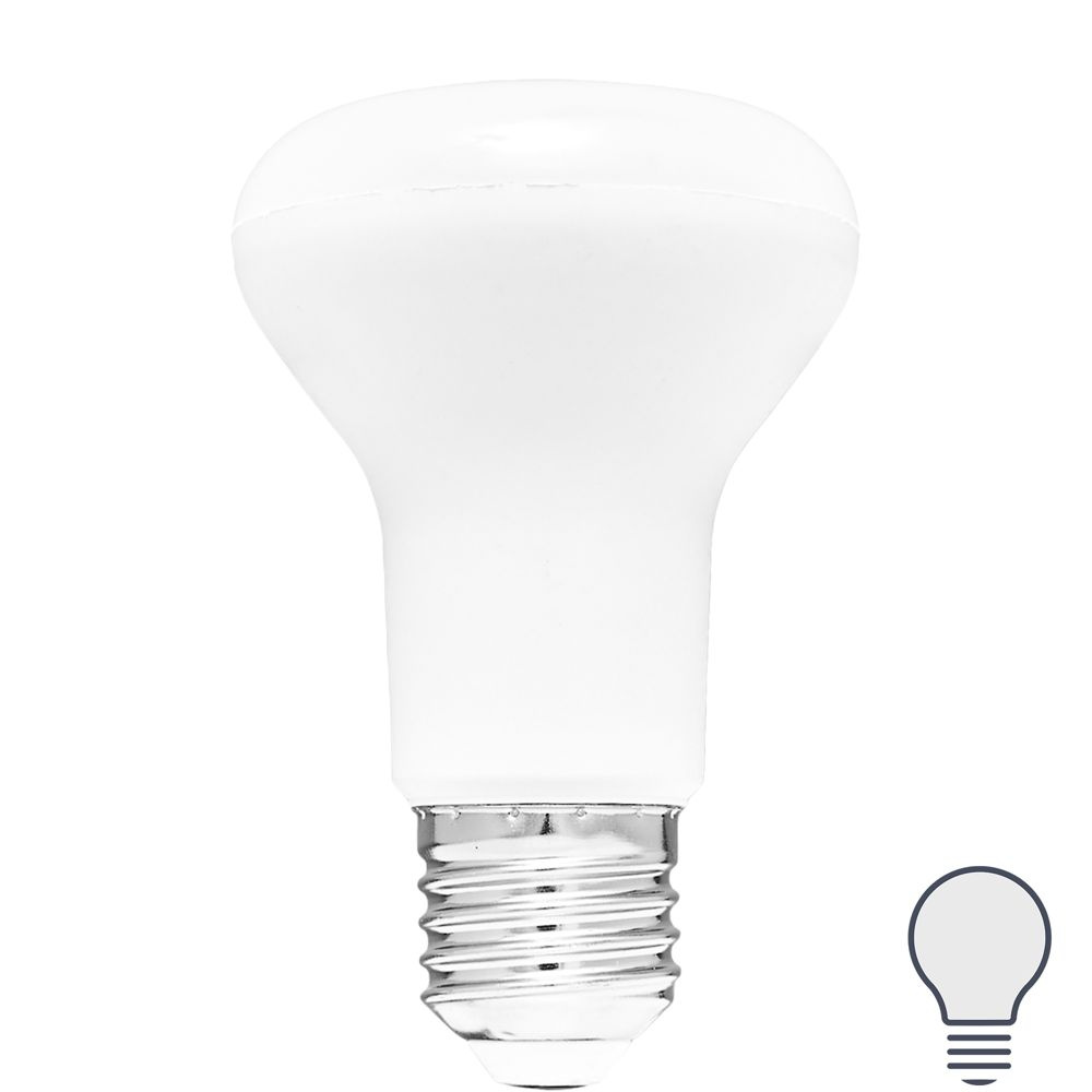 Лампа светодиодная Volpe E27 220-240 В 9 Вт гриб матовая 750 лм нейтральный белый свет  #1