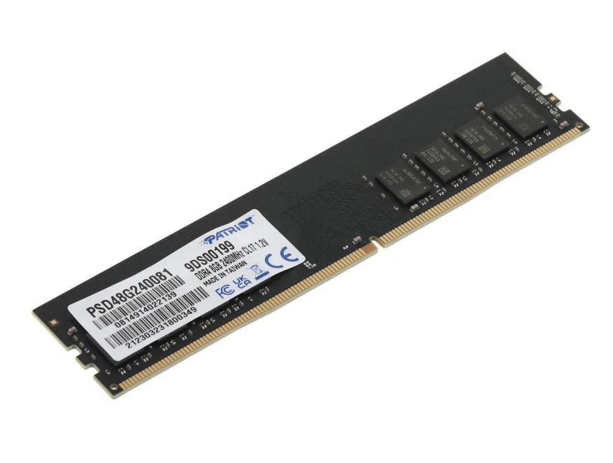 Patriot Memory Оперативная память Patriot Signature DDR4 8GB 1x8 ГБ (PSD48G240081)  #1